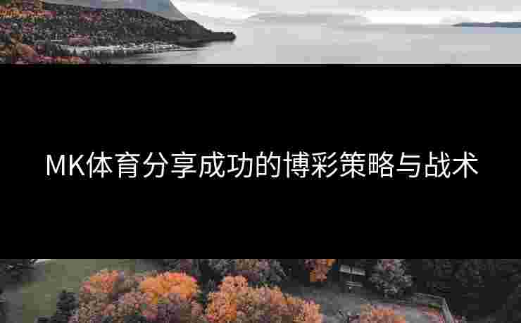 MK体育分享成功的博彩策略与战术